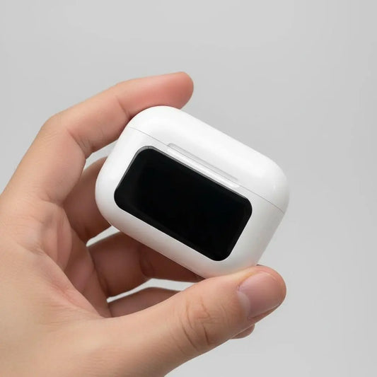 AIRPODS A9 PRO with DISPLAY SCREEN Meta E-Store