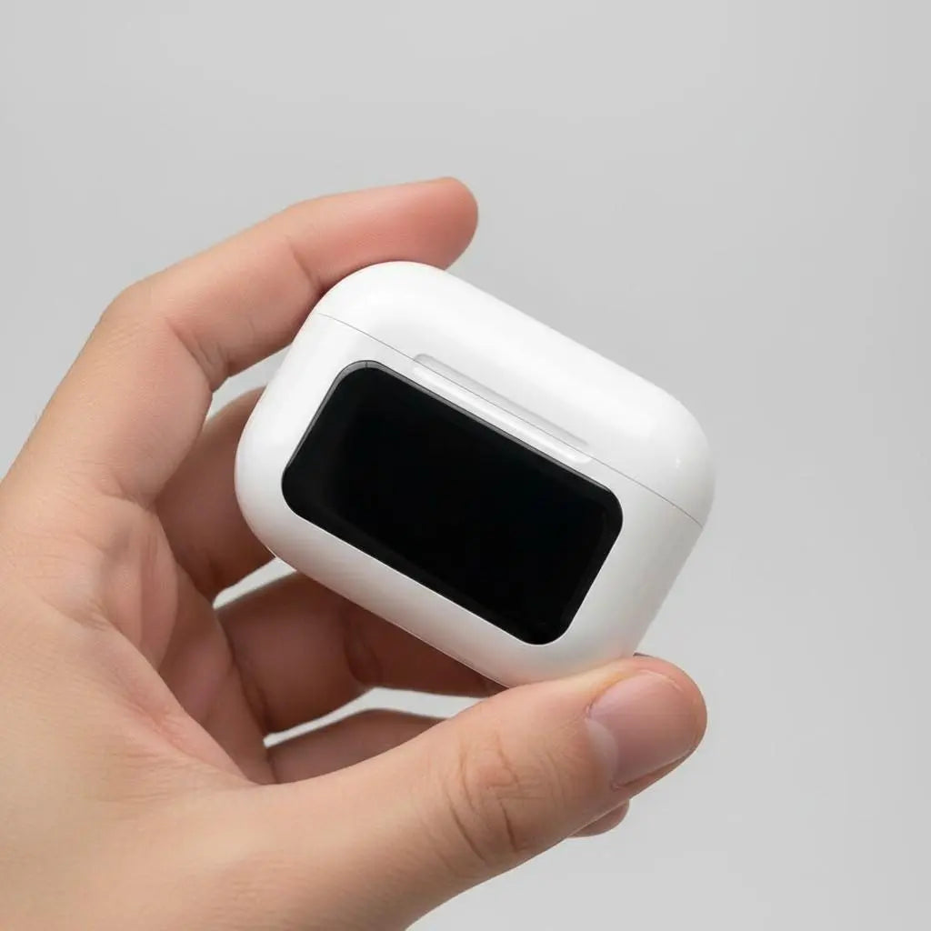 AIRPODS A9 PRO with DISPLAY SCREEN Meta E-Store