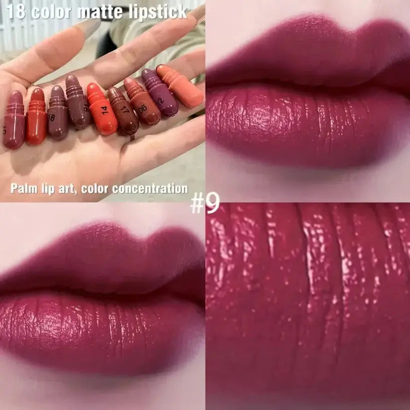 E-Store Mini 18 Matte Capsule Lipstick Set Meta E-Store