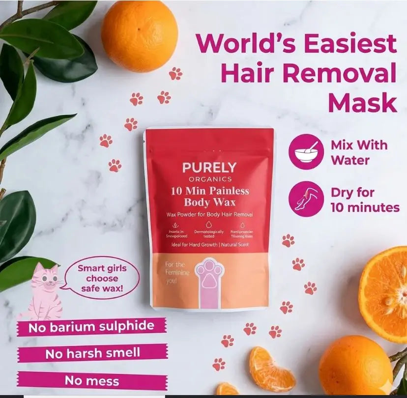 Purly Body Hair Removal Powder Mask Meta E-Store