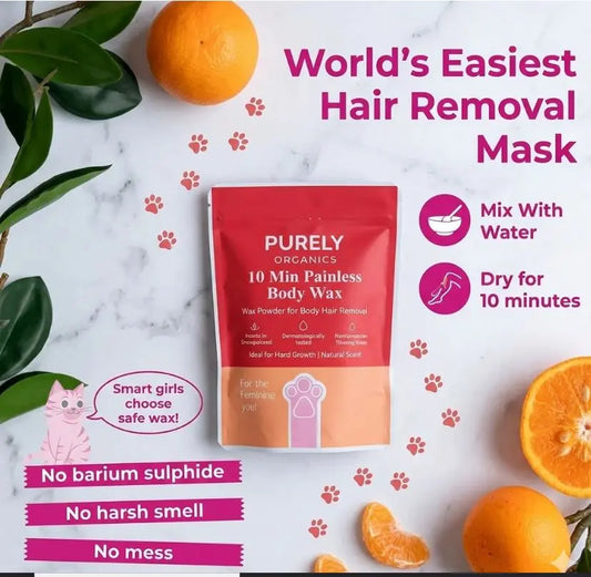 Purly Body Hair Removal Powder Mask Meta E-Store